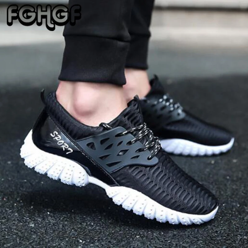 

New Men Breathable mesh Casual sneakers Fashion Autumn Men's vulcanize shoes Professional Training Designer Chaussures homme Y24