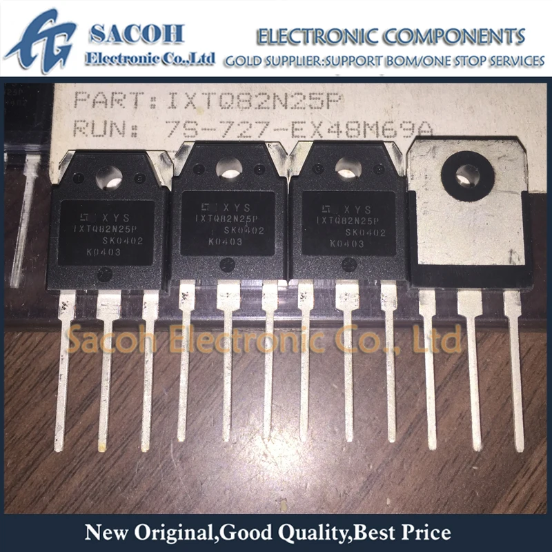 

Free Shipping 10Pcs IXTQ82N25P IXTQ82N25 IXTQ82N27P IXTQ80N28T TO-3P 82A 250V Power MOSFET Transistor