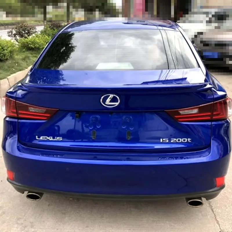 

For lexus IS is250 is200 2014 2015 2016 2017 2018 abs unpainted primer color car tail wing decoration rear trunk spoiler