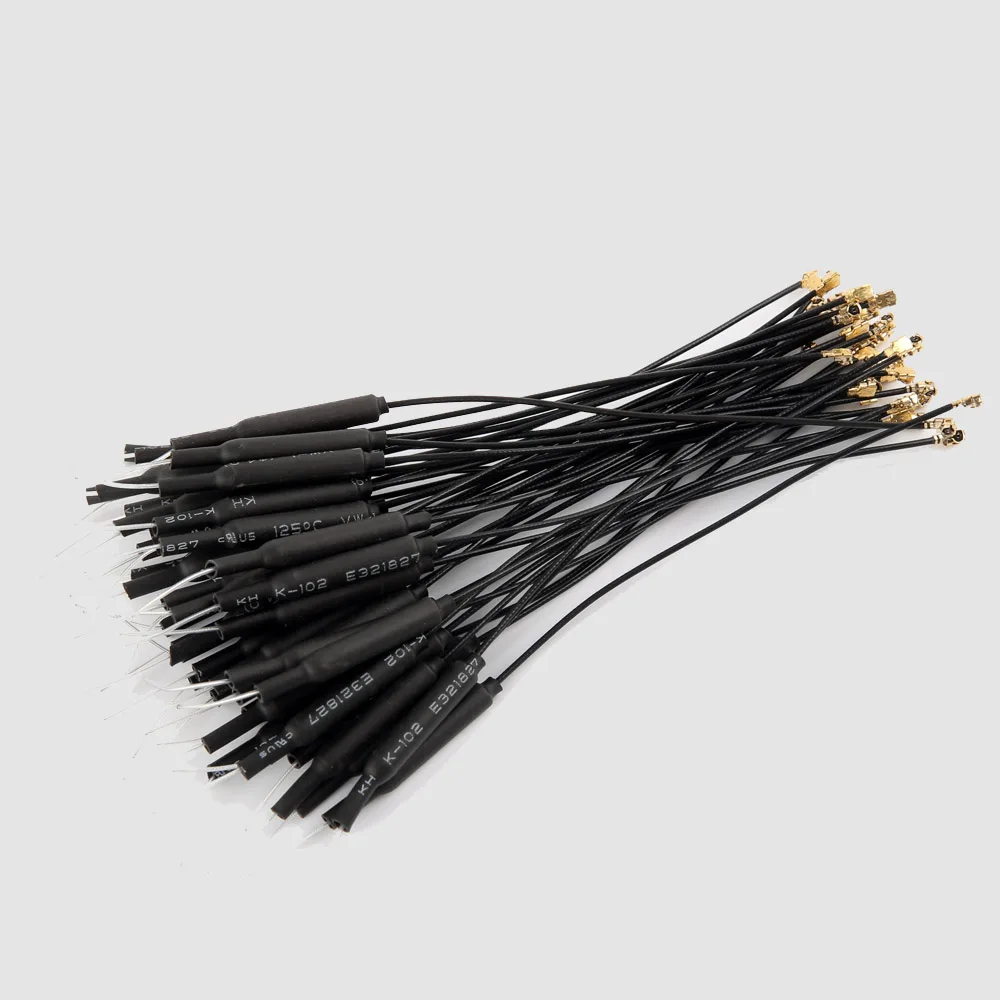 20pcs 2.4G Soft Mini WIFI Antenna (IPX connector) 2DB Gain Copper for Orange RX Receiver Replacement | Электроника