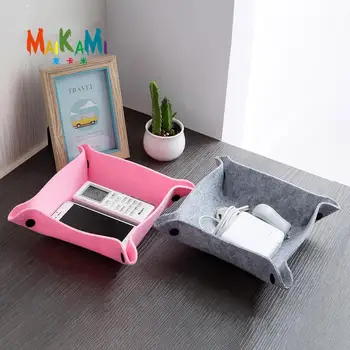 

Cloth Blankets Storage Plate Desktop Debris Storage Box Office Table Remote Control Storage Boxes