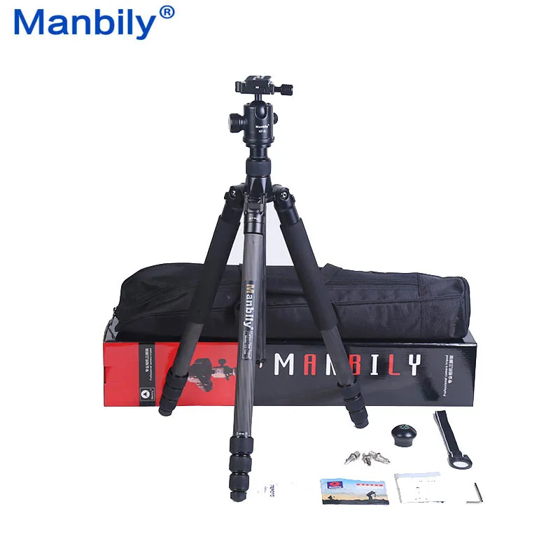 Профессиональный штатив из углеродного волокна Manbily CZ308 монопод с шаровой