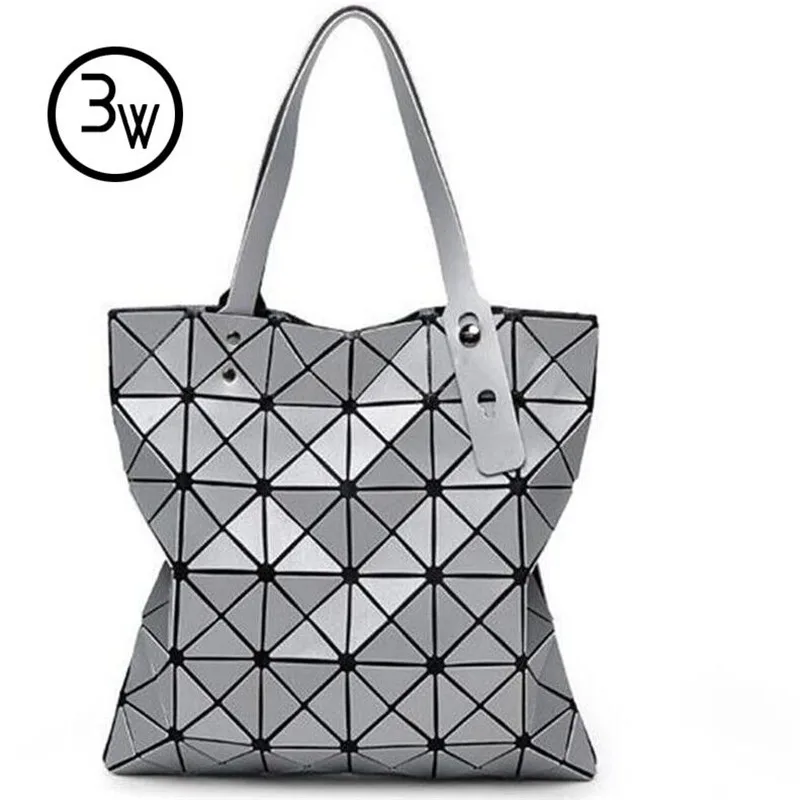 New Fashion 2016 Women s font b Bags b font Hologram Laser Geometric Handbags Women Designer