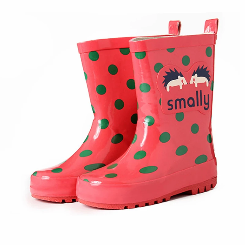 Резиновые сапоги для мальчиков и девочек; детская обувь для дождливой погоды; ботинки для маленьких мальчиков и девочек; детские резиновые сапоги для дождливой погоды; водонепроницаемая обувь; A177