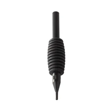 Коробка 30 шт Круглые Размеры 19 мм 3R 5R 7R 9R 11R 13R 15R Черный Одноразовый зажим для нанесения татуировки с наконечники труб питания