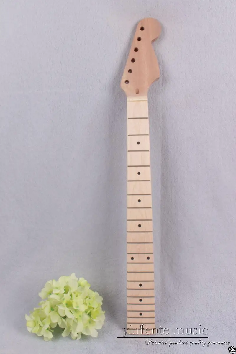 

1 шт. Электрогитара шеи 21 fret 25,5 "твердой древесины Гриф ферменная штанга #778