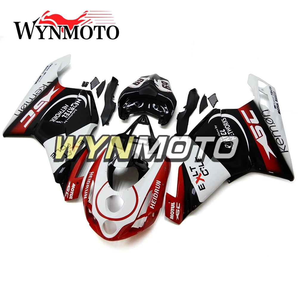 

White Black Fairings For Ducati 999 749 Monoposto (Single Seat) 2003 2004 ABS Plastics 03 04 Motorcycle Bodywork Covers