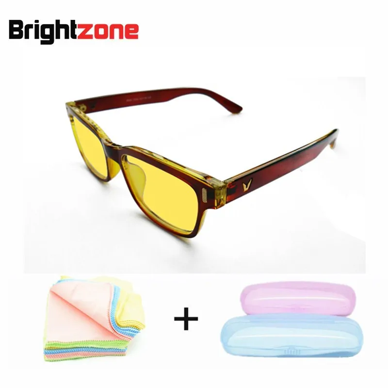 Дропшиппинг анти-светильник Blue Ray Блокировка UV400 очки компьютерные очки для чтения игры очки 20 20 20 правило - Цвет оправы: Brown case1