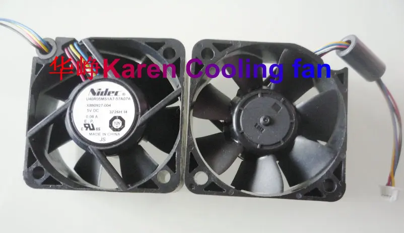 U40R05MS1A7-57A07A Brand new For Nidec X880927-004 sense game cooling fan DC5V 0.08A 4CM