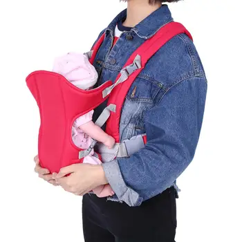 

Infant Baby Carrier Double Strap Adjustable Front Backpack Carrying Wrap Sling Seat Breathable Utiility Baby Holder