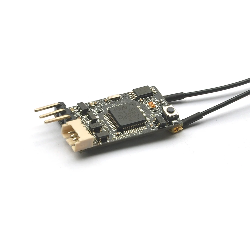 

Ultra-small FX400R FRSKYD16 compatible receiver integrated S. Port bidirectional telemetry function