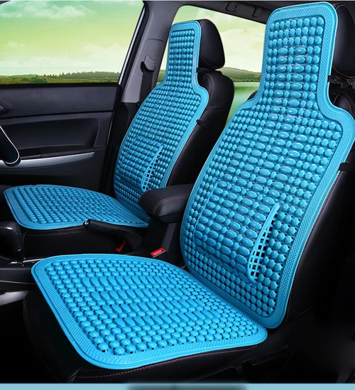 Summer Plastic Breathable Cool Car Waist Seat Cushion Auto Minibus Home