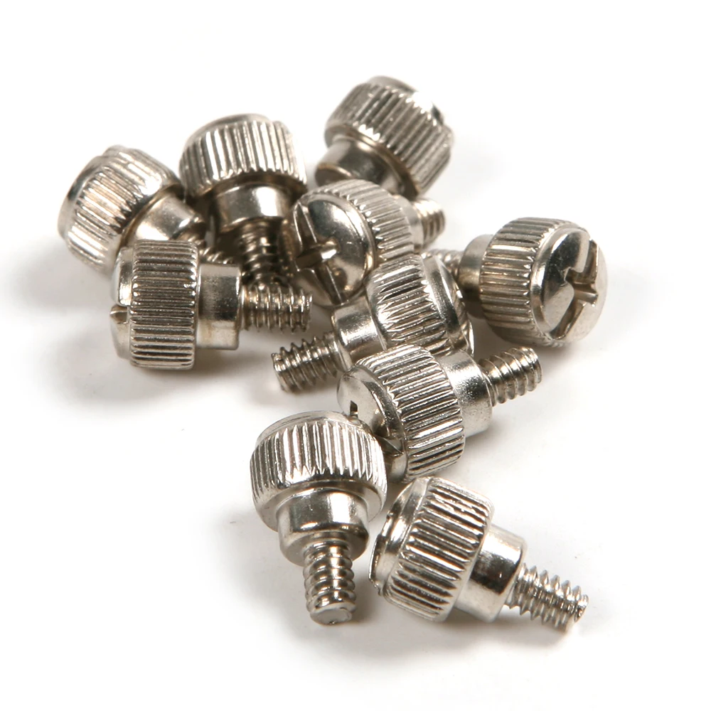 10Pcs Lot 6 32 5 Phillips Thumb Screws Nickel Computer PC Case Hand 10pcs-lot-6-32-5-phillips-thumb-screws-nickel-computer-pc-case-hand