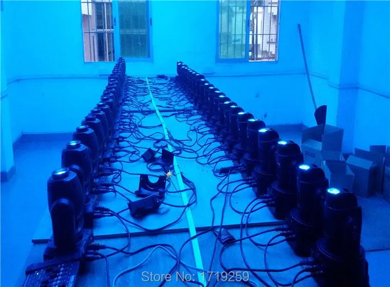 

4pcs/lot Free Shpping  DMX Stage Spot Moving 5/13 Channels 15W RGB Mini LED Moving Head Spot Light  Fast Shipping