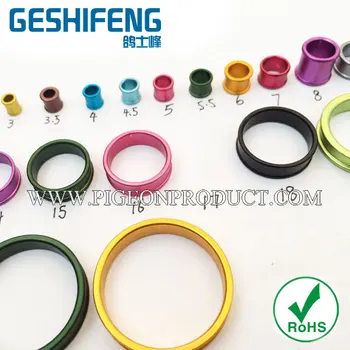 

free shipping 3mm,4mm,5mm,canary bird foot aluminium rings,pugeon rings