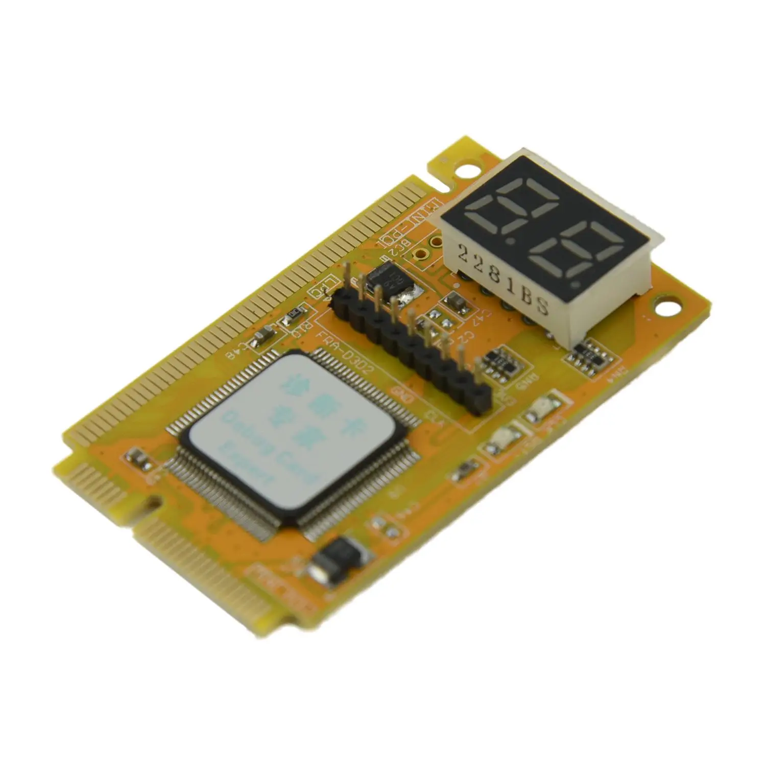 

semoic Notebook Diagnostic Card 2-Digit Mini PCI/PCI-E LPC POST Analyzer Tester
