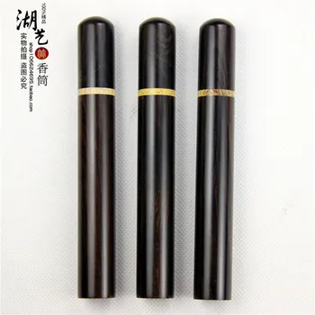 

High quality ebony brief paragraph mouth pull boxwood joss stick cylinder teachers appliance bamboo crafts and gifts wholesale