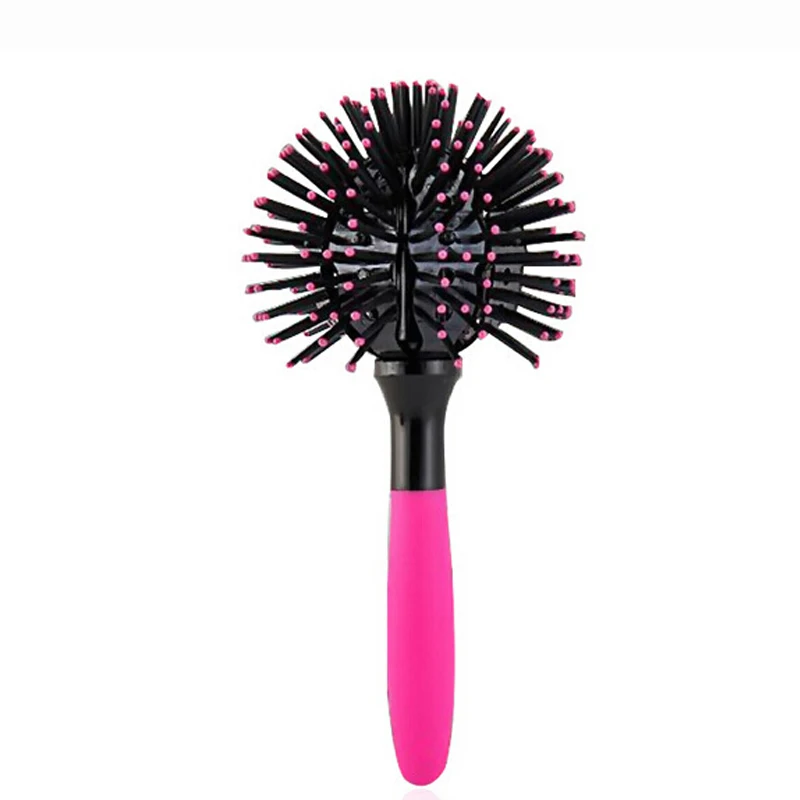 

1pc Round Ball Curly Hair Maker Plastic Resistant Special Design Comb high quality
