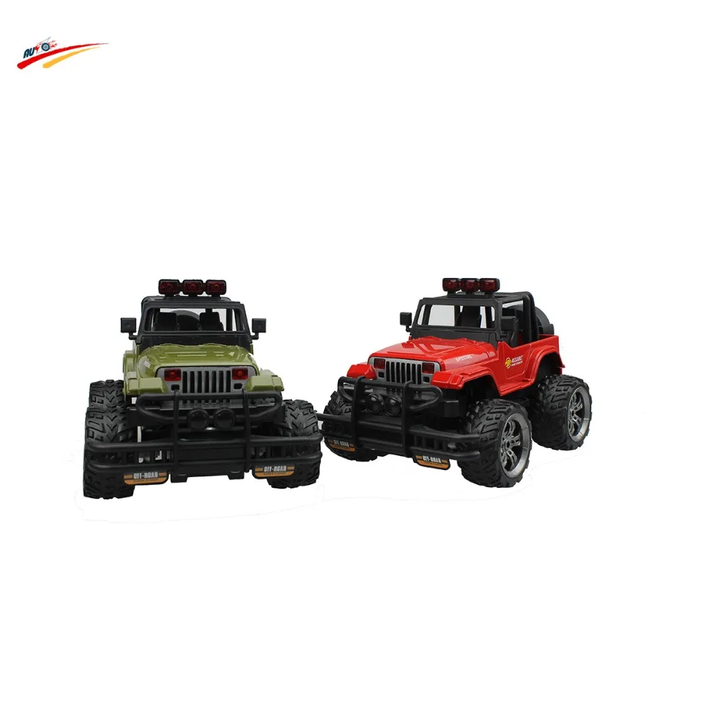 1 20 2 4G Jeep Wrangler Sport Utility Vehicle 4CH Radio Control Monster Truck Snow Leopard