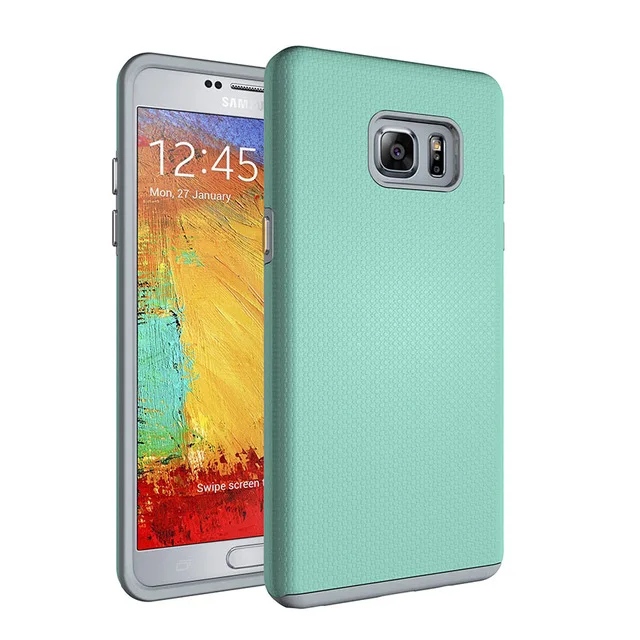 Green Противоударный защитный чехол для телефона samsung Galaxy Note fe Fan Edition Note 7 NoteFE Note7 SM N935F N935 DS силиконовый чехол - Цвет: Green