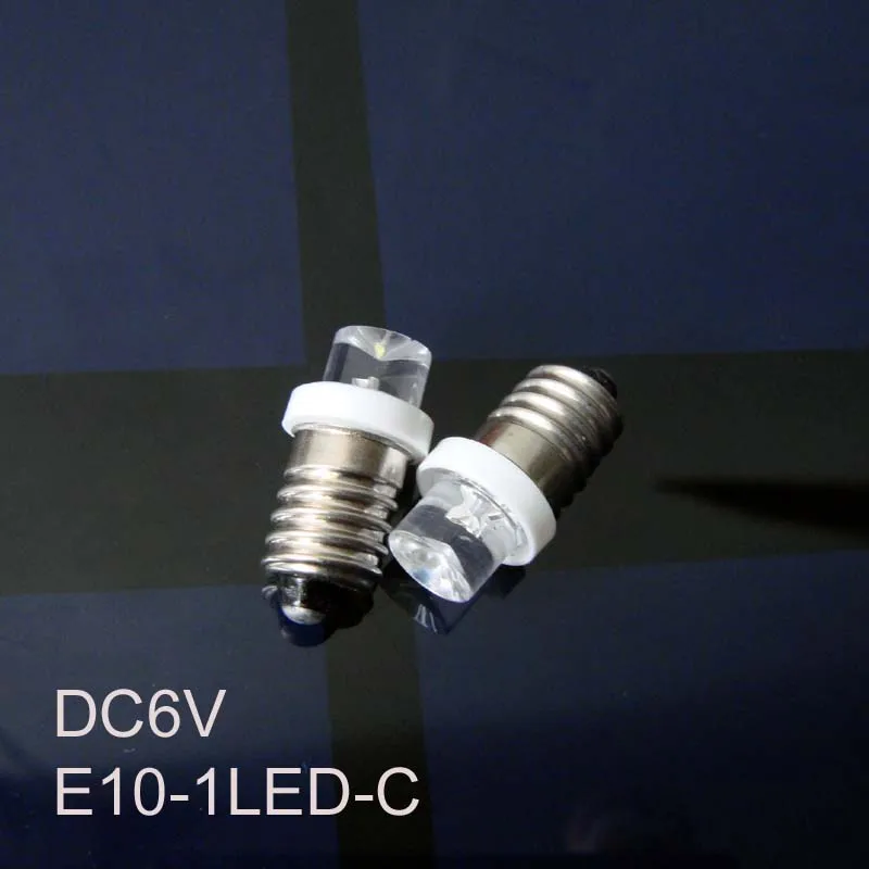 

High quality E10 6.3V led lamp,E10 led Indicator light 6v ,car led E10 bulb,E10 led pilot lamps 6.3Vdc free shipping 20pcs/lot