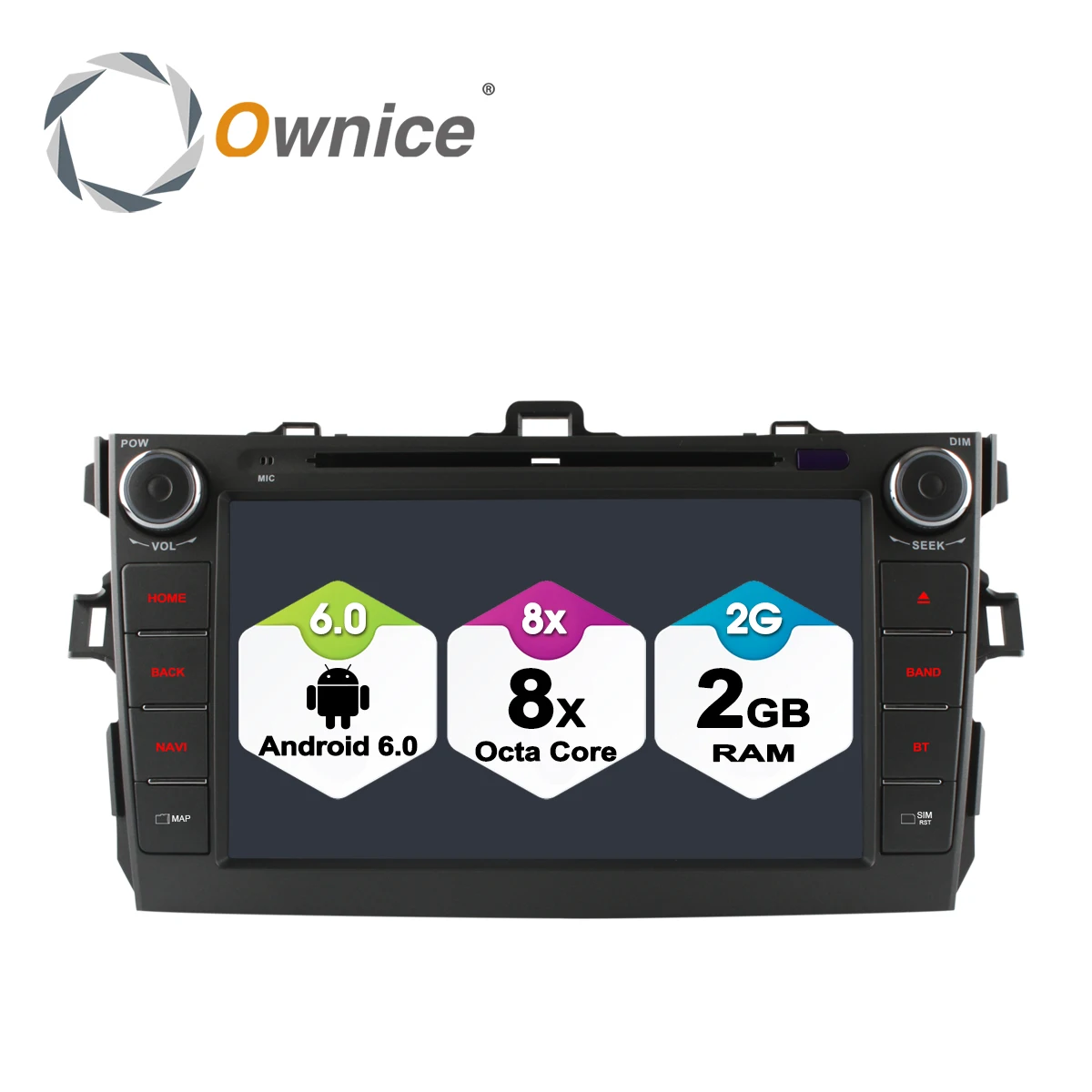 Ownice C500 Octa Core 2G RAM Android 6.0 Car DVD GPS For Toyota Corolla 2006-2011 Radio Support 4G SIM LTE Network 32G ROM Ownice C500 Octa Core 2G RAM Android 6.0 Car DVD GPS For Toyota Corolla 2006-2011 Radio Support 4G SIM LTE Network 32G ROM