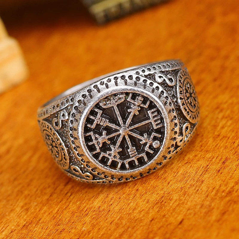 1pc men ring vegvizir signet helm of awe norse viking wedding ring rune rings men anel bague in rings from jewelry accessories on aliexpresscom - Viking Wedding Rings 1pc men ring vegvizir signet helm of awe norse viking wedding ring rune rings men anel bague in rings from jewelry accessories on aliexpresscom - Viking Wedding Rings