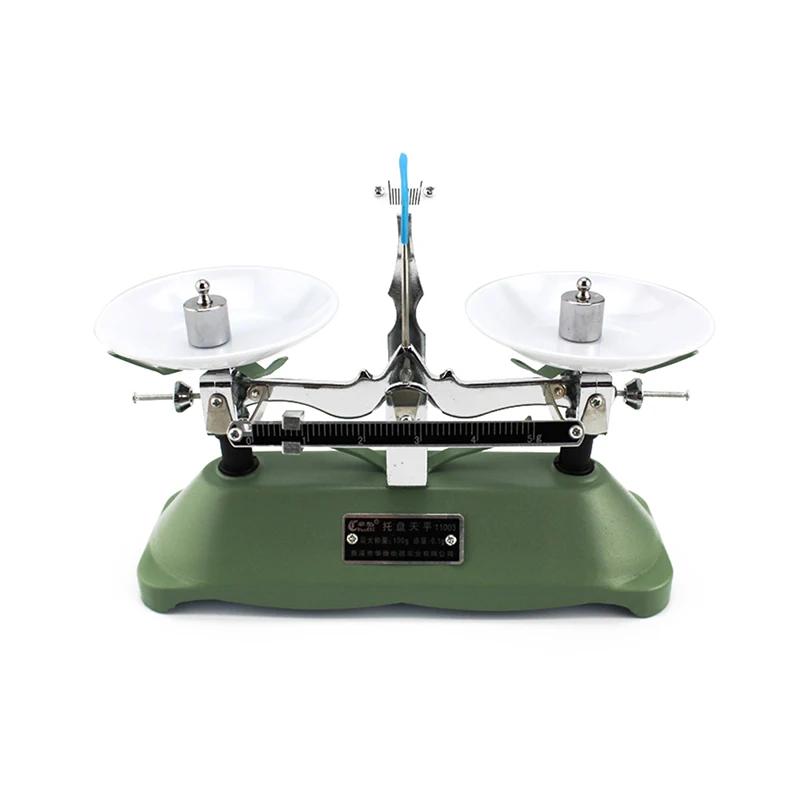  Balance Plate 100g/0.1g Lab Balance Pallet Rack Scales Mechanical Acales Students Scales with Code  - 33059468482