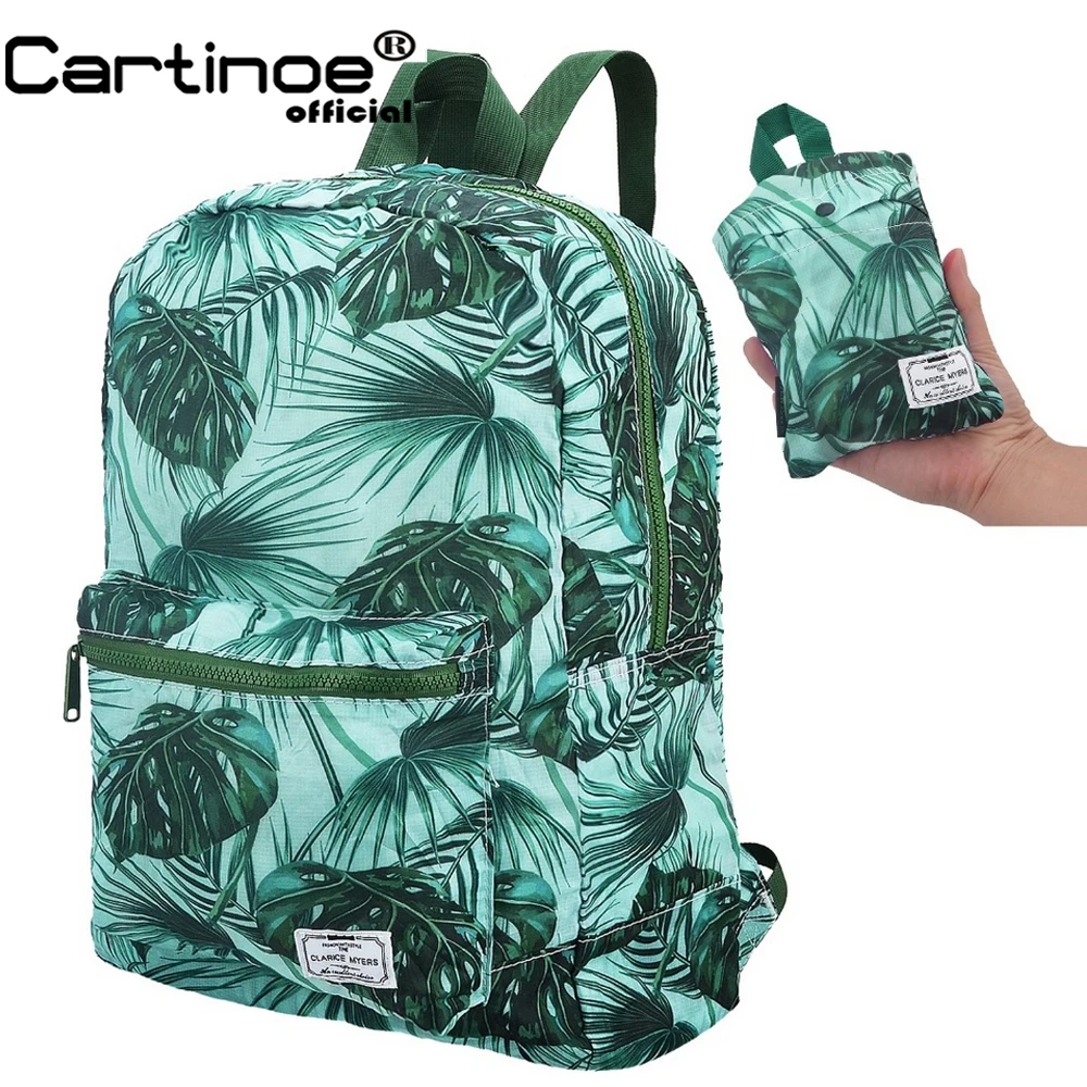 

Cartinoe Lightweight Foldable Backpack Casual Daypack School Book Bag Boys Girls for Travel, Sport, 21L Packable Daybag Walking