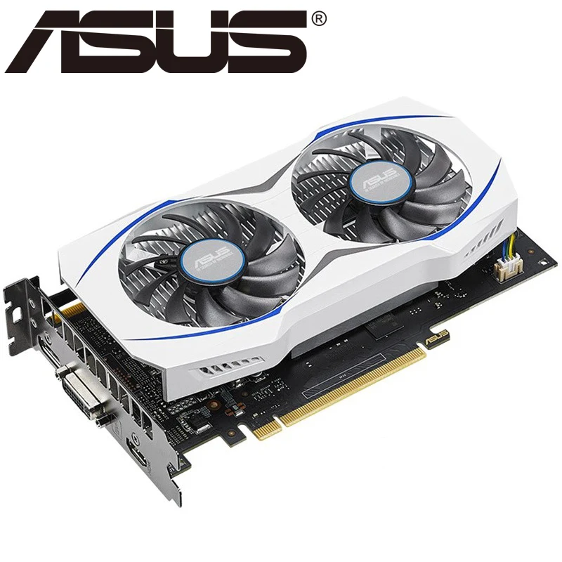 Видеокарты ASUS GTX 950 2 Гб 128 бит GDDR5 видеокарта для nVIDIA VGA карты Geforce GTX950 используются прочнее, чем GTX 750 TI 650