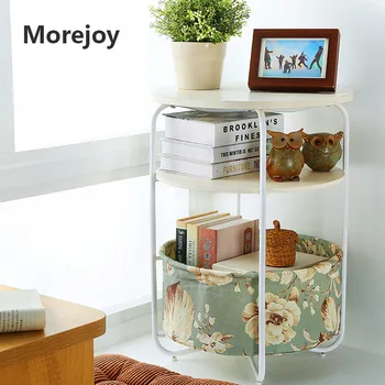 

Morejoy Simple Mini Coffee Table Small Apartment Living Room Sofa Sides Corner Cabinets Nordic Modern Bed Round Table