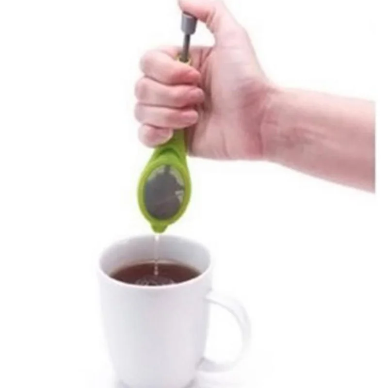 Встроенный Плунжер для заварки чая, здоровый интенсивный вкус, многоразовый чайный пакетик, ситечко для кофе, измерительный вихревой крутой пресс для перемешивания, чайный набор