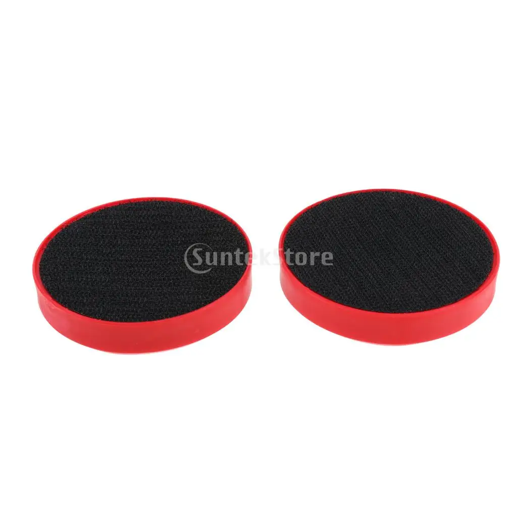 2pcs Professional Longboard Skateboard Slider Blocks Slider Palm Hand Wrist Guards Protector for Downhill Sliding Gloves