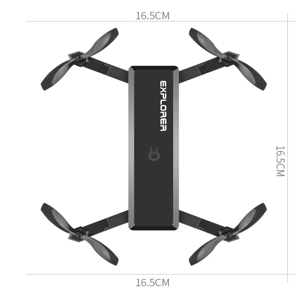 Дрон мини 2 4 ГГц долгий срок службы батареи HD аэрофотосъемка WiFi FPV 1080P камера