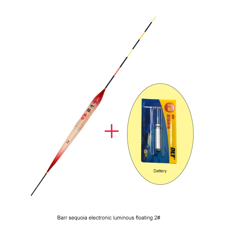 3 размера светодиодный плавающий рыболовный плавающий Электрический Ночной светильник+ батарея глубоководный плавающий рыболовный инвентарь рыболовные поплавок инструменты