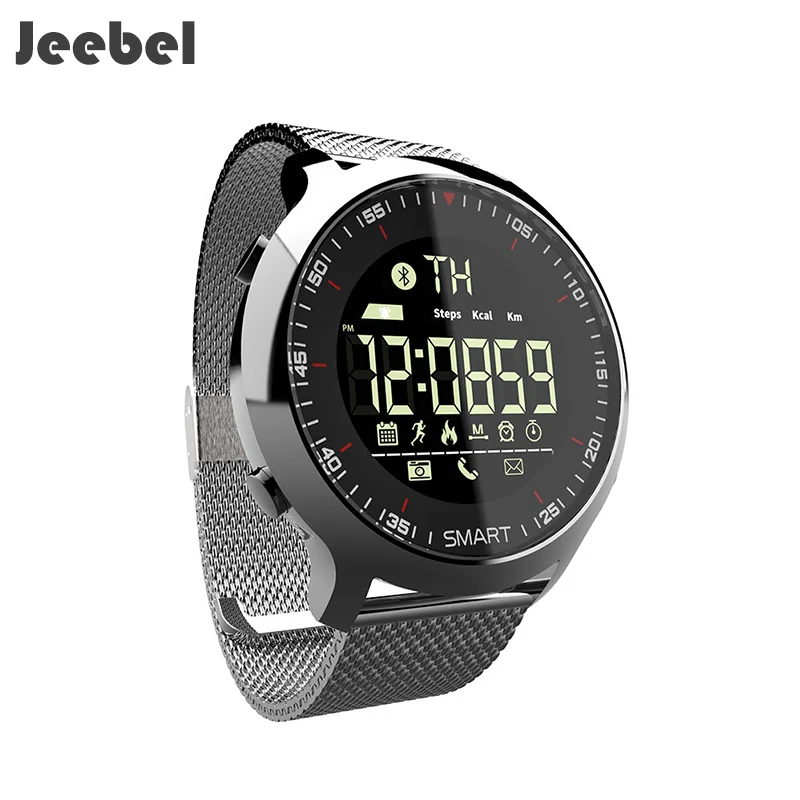 

Jeebel Smart Watch EX18 Bluetooth Sport Waterproof Smartwatch Swimming Call Reminder Smartwatch For IOS Android Smart Watch men