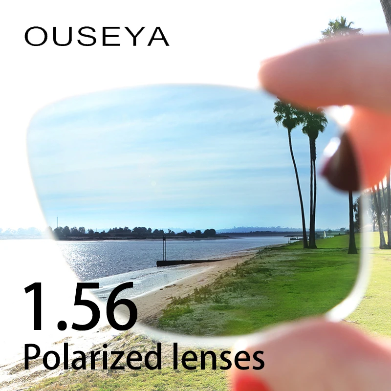 1.56 Index Polarized Prescription Sunglasses Lenses Night Vision Lens