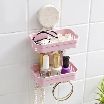 

Bathroom Soap Box Soap Dish Tray Plate Storage Case Holder Double Socket Holder Wholesale & Dropshipping