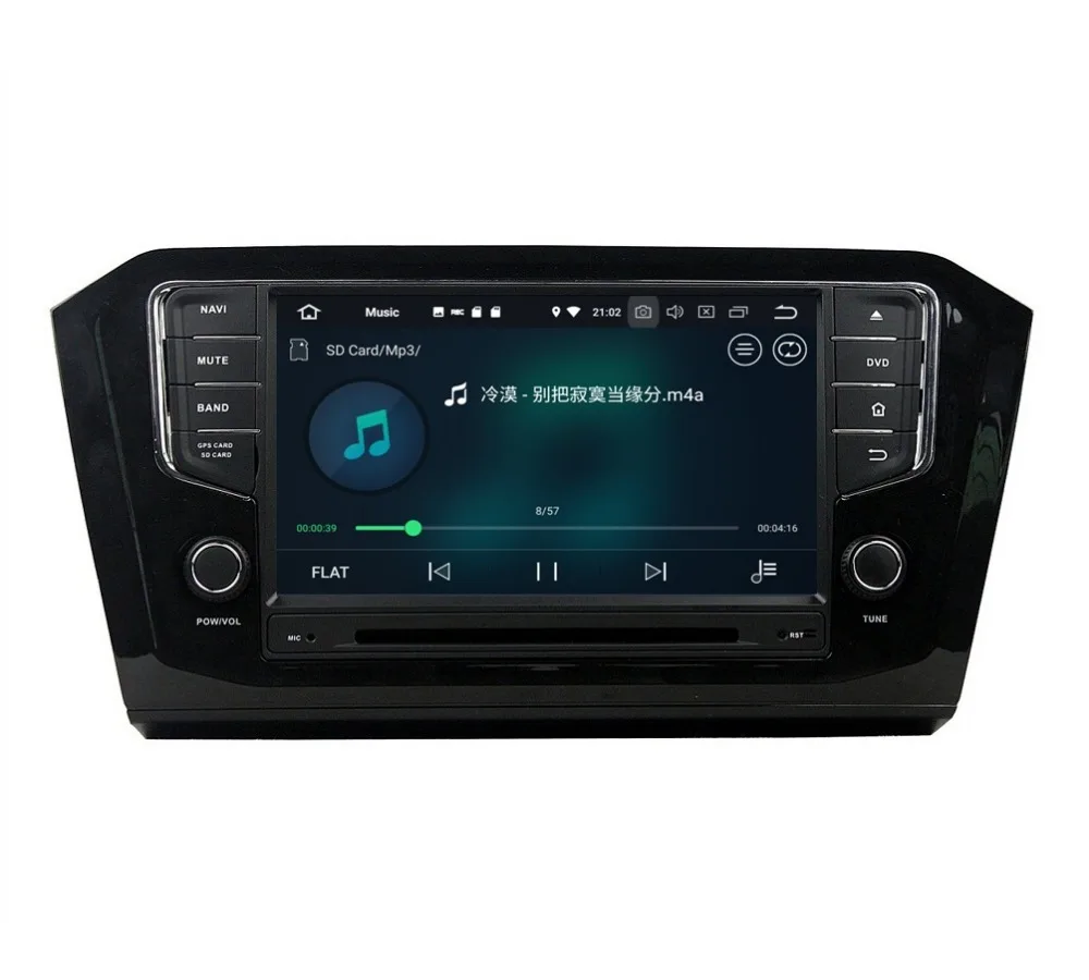 Top 4GB+32GB Octa Core Android 8.0 Car Audio DVD Player for VW Volkswagen PASSAT 2015 2016 Car Radio GPS Bluetooth WIFI Mirror-link 6
