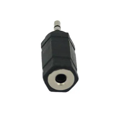100 pcs High quality 3 5mm Female to 2 5mm Male Stereo Audio Adapter Converter HEADPHONES EARPHONEs Jack