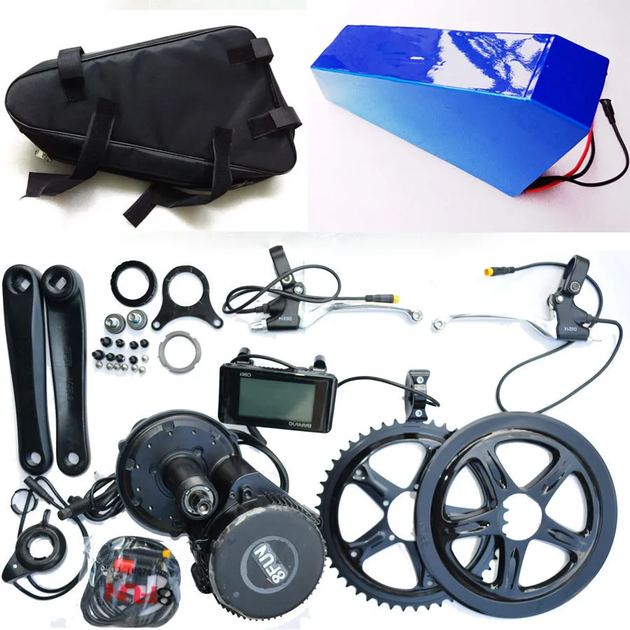 Bafang BBS02 48V 750W Ebike Electric bicycle mid drive electric font b bike b font conversion