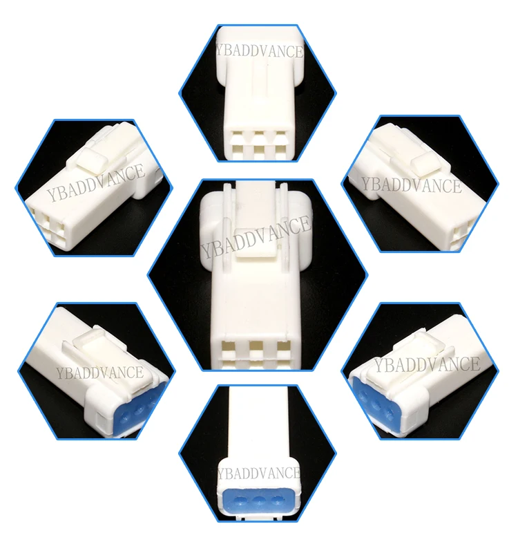 

3 Pin JST 2.0mm Pitch Electrical Female Housing Connector 03R-JWPF-VSLE
