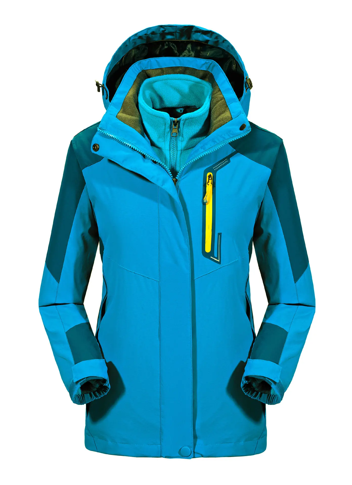 Лыжная куртка женская Лыжная и куртка для сноуборда женская уличная зимняя куртка с хлопковой подкладкой теплая водонепроницаемая ветровка