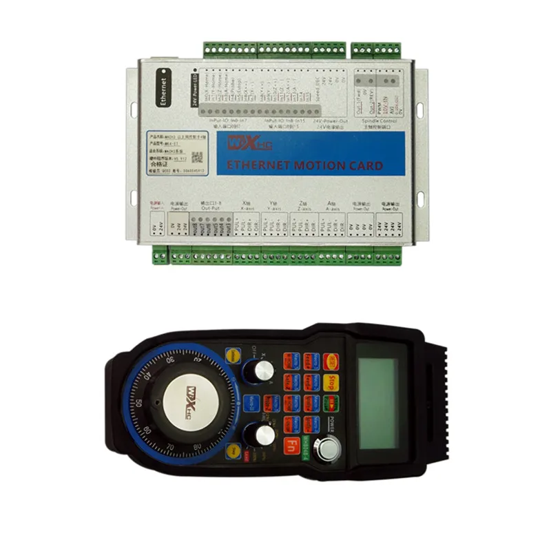 4 axis Ethernet motion card handwheel (1)