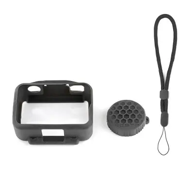 

Silicone Sports Camera Lens Protection Cover Body Protection Accessories with Hand Rope fit for DJI OSMO ACTION