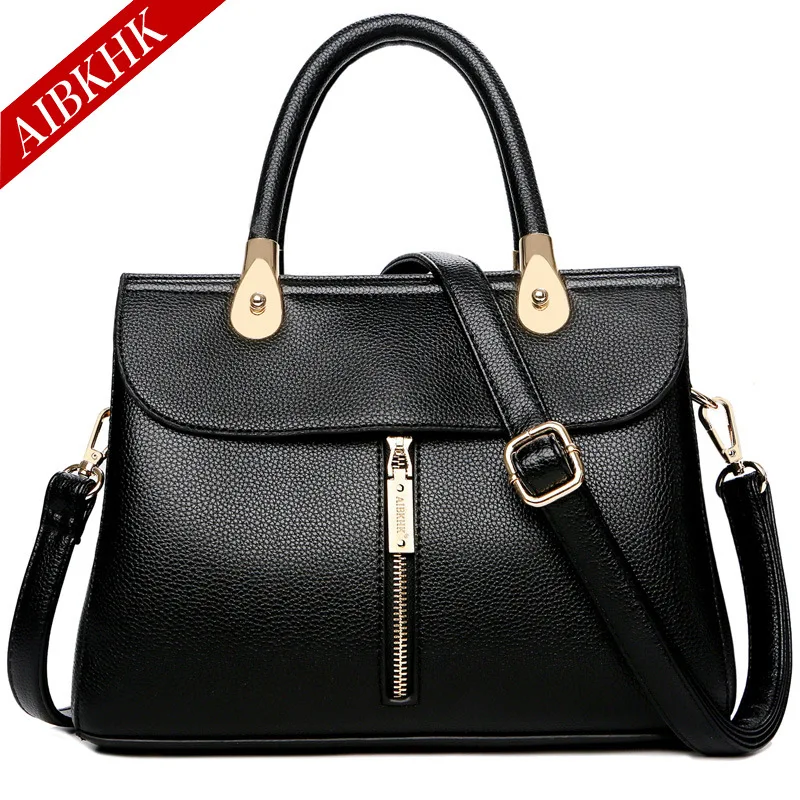 

Famous Brands Cow Leather Handbags Ladie Fashion Designer Shoulder Messenger Bags for Women 2018 New Luxury Crossbody Bag Female