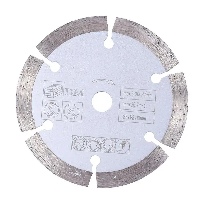 Мм 85 мм циркулярная пила Алмазная Дисковая пила колеса диски для деревообработки резки металла