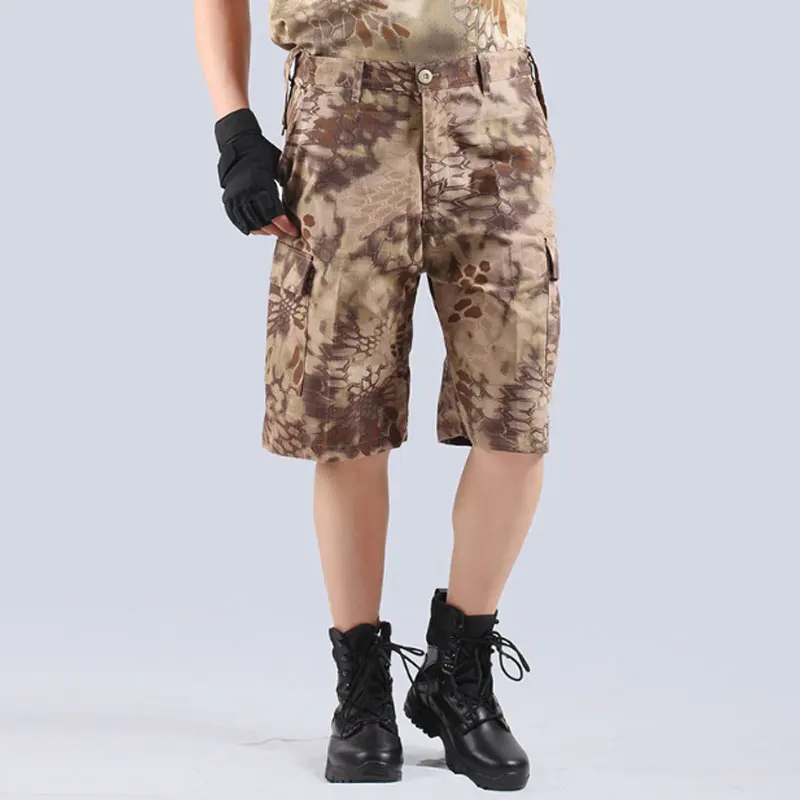 Plus Size Camouflage Shorts Men Desert Jungle Camo Fifth-pants Summer Hunting Fishing Birdwatching | Спорт и развлечения