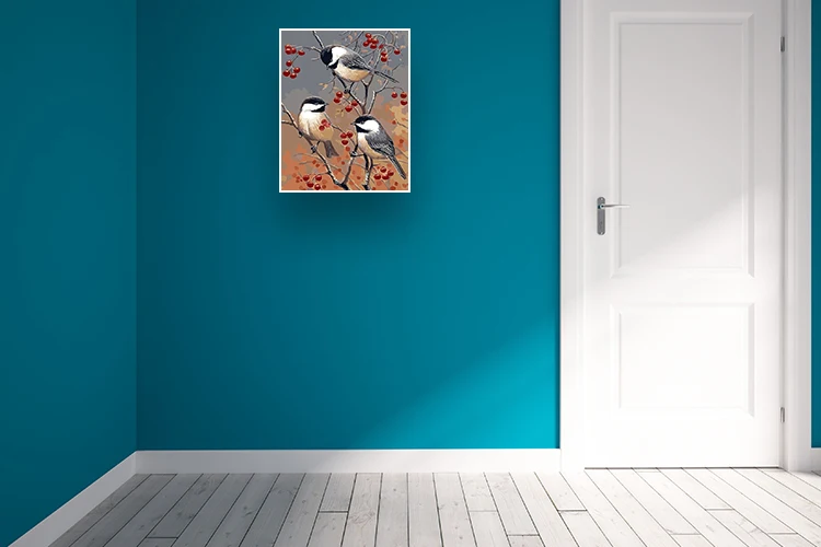 Фотографии птиц Рисование по номерам животные DIY Ручная роспись акриловые краски на холсте Живопись наборы настенные искусства для декора гостиной
