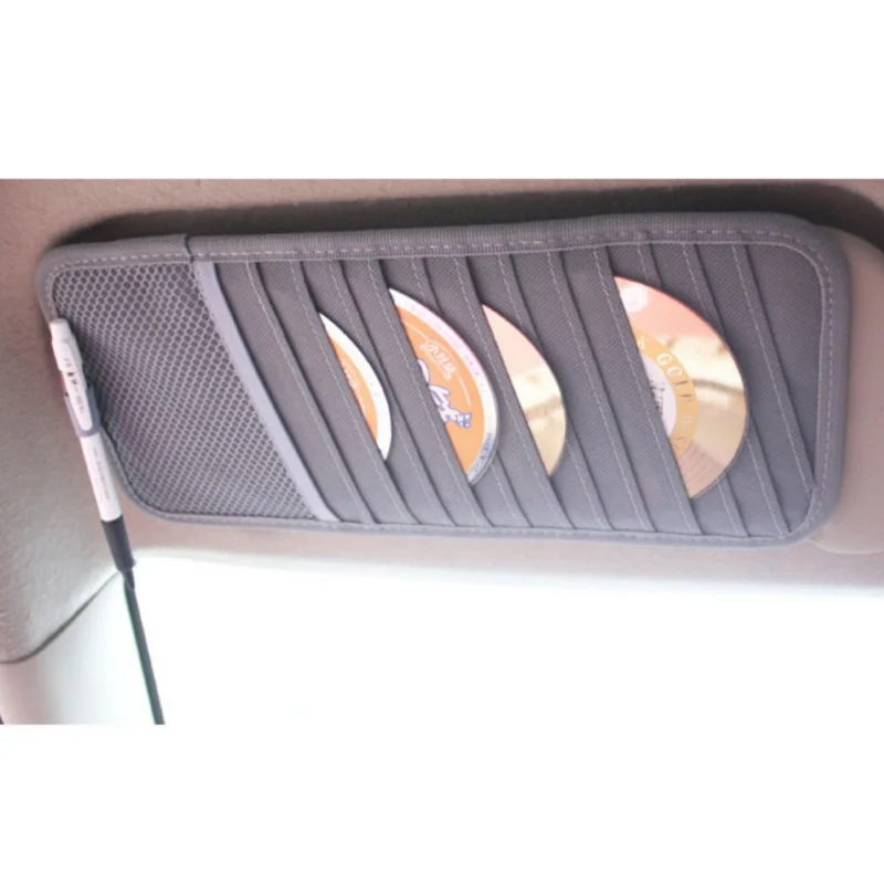 12 дисковых автомобилей-partment Авто CD DVD солнцезащитный козырек Чехол для карт держатель для хранения клипер сумка для укладки